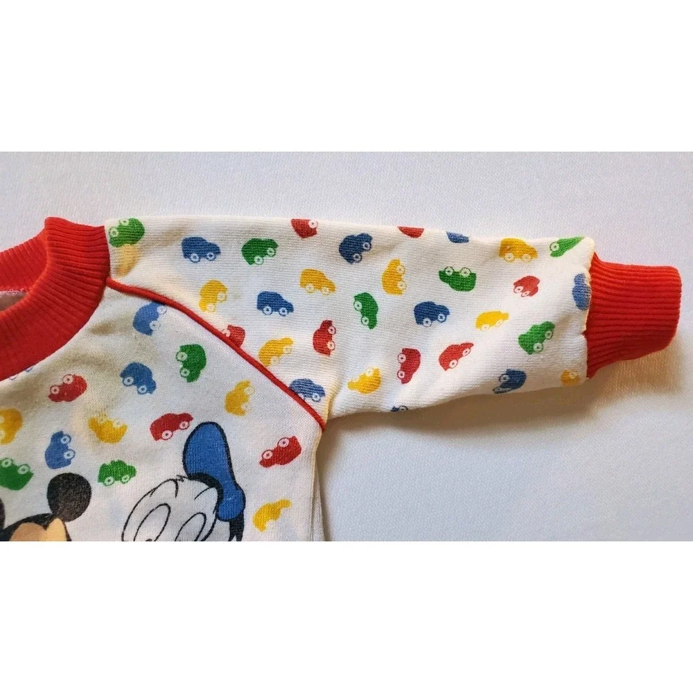 Vintage 80s Disney Baby By Confetti Knits Sweater Size Newborn To 6 Months Stain